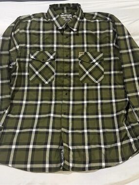 NWOT Dixxon  Flannel Co. THE .556 Snap Button Flannel Shirt